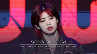 230805 아이키 팬콘서트 : RED 0805 - 섹시느낌 (SEXY NUKIM) | 아이키 직캠 AIKI FOCUS