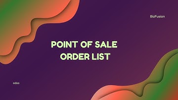 Odoo POS with our Advanced Order List Module! (v19)