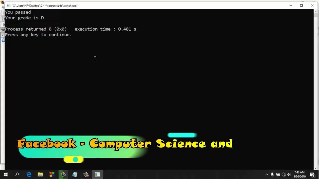 Lecture 07 switch - YouTube