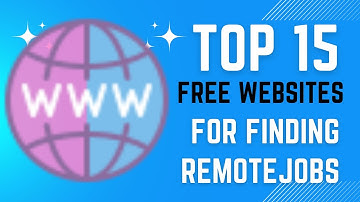 Top 15 Hidden websites for Remote Jobs You Never Knew Existed! | Work From Anywhere