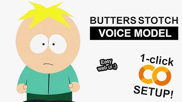 Butters Stotch AI Voice Model - RVC 1-CLICK Google Colab Setup
