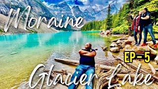 Moraine Lake Alberta Canada Banff National Park Glacier - Travel Vlogs Hindi Vlog EPISODE-5