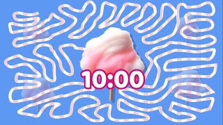 10 Minute Cotton Candy Bomb 💣 Timer