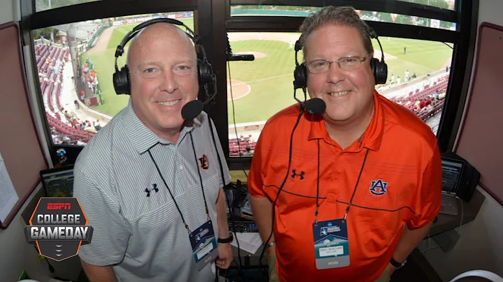The voice of Auburn football honors Rod Brambletts...