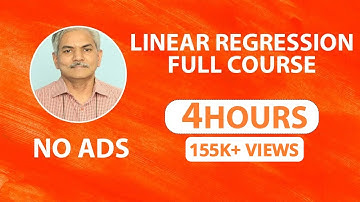 Linear Regression Algorithm |  Linear Regression Machine Learning | Linear Regression Full Course