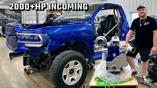 Taking Delivery of My 2000+ HP 6.7 CUMMINS ENGINE!!!! Racetruck Update!