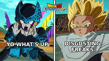 Even Teen Gohan is disgusted by Cell Jr! - Unique Interactions #dragonballsparkingzero