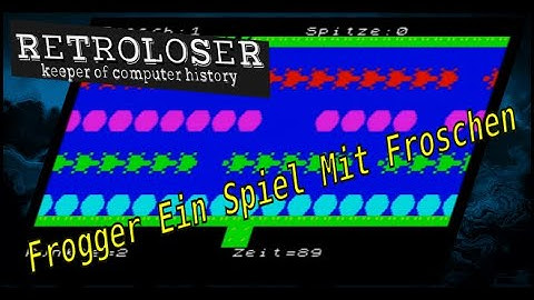 Frogger Ein Spiel Mit Froschen, sinclair zx spectrum, 4k