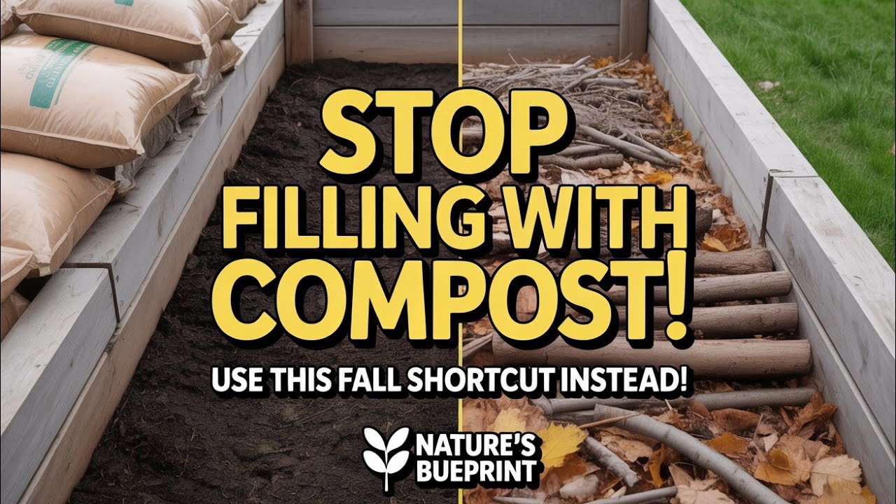 Stop Filling Raised Beds with Compost—Use This Fall Shortcut Instead.