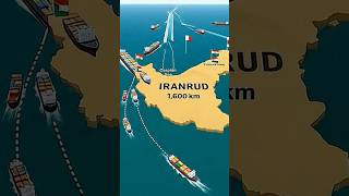 🌍 Iranrud Canal – The Secret Project That Could Change Global Trade 🚢 | #Shorts #Iranrud