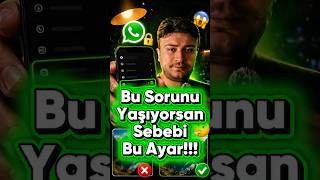 BU SORUNU YAŞIYORSAN SEBEBİ BU AYAR 2026 !!! #keşfet #keşfetbeniöneçıkar