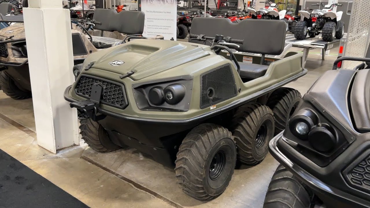 Nice Amphibia Vehicle ! 2023 Argo Frontier 650 6x6