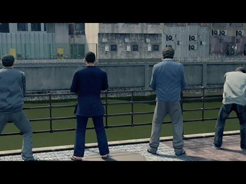 大自然に解き放つ開放感とあっけなく流されていく切なさ　ただの立ちション　龍が如く７（サブストーリー03）