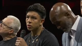 JAIME MUNGUIA: "CANELO WAS GOOD BUT HE IS NOT UNBEATABLE" CANELO/MUNGUIA POST FIGHT PRESS CONFERENCE