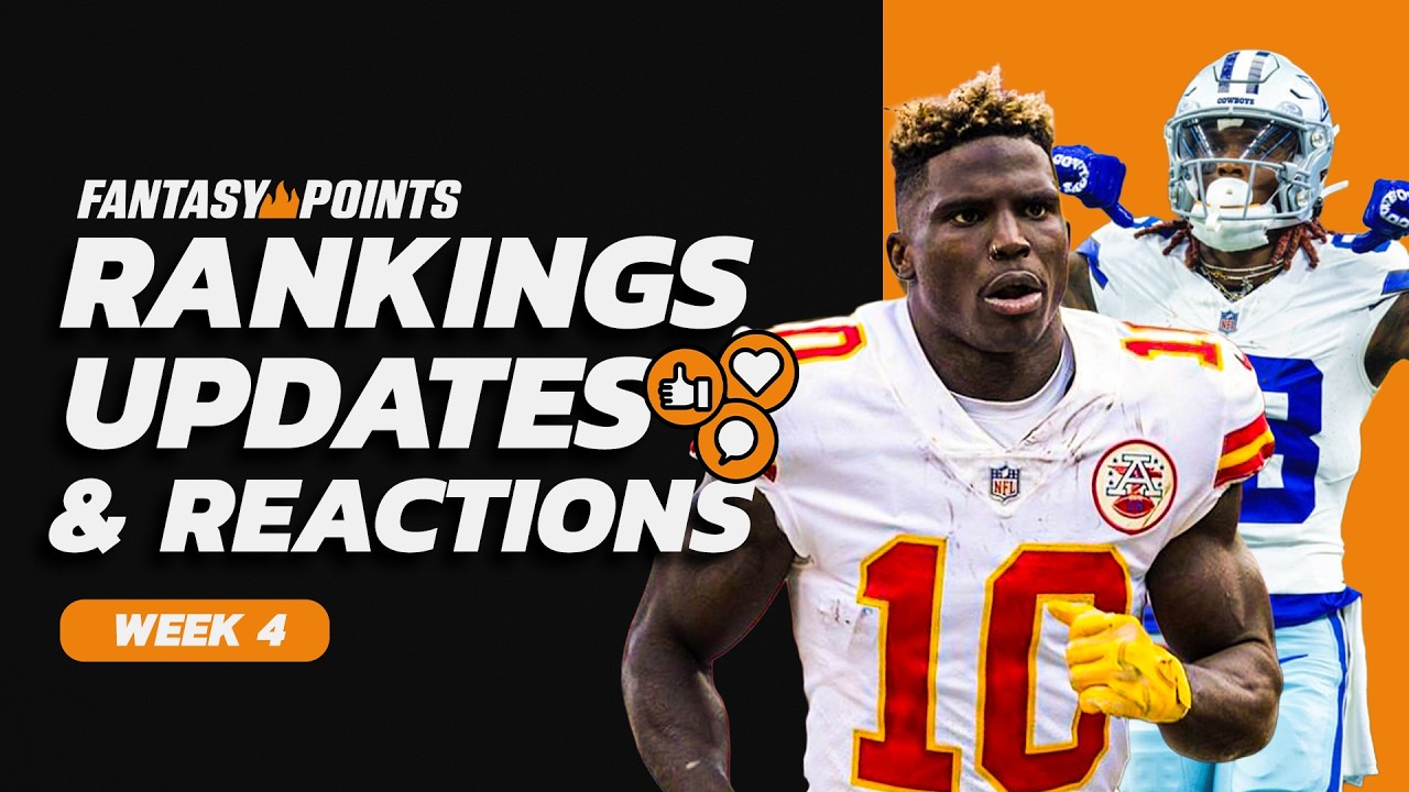 Tyreek Hill Buyers Guide: Should You Trade For Him In Week 4? Rankings And Reactions Update