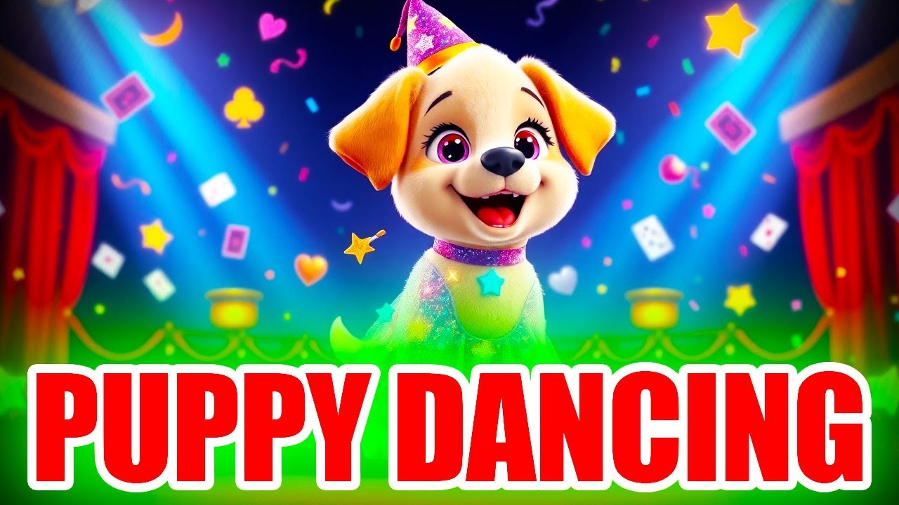 Cute Puppy Dancing | Pet Dancing | kids dance | kids Cartoon | Adorable ...