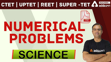 CTET/REET/UPTET/SUPER-TET | Science | Numerical Problems
