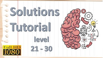 Brain Test: Tricky Puzzles, Level 21-22-23-24-25-26-27-28-29-30 GAMEPLAY FULL HD