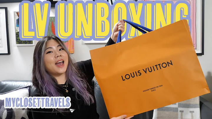 My First LOUIS VUITTON Handbag 🥳 LV Unboxing | myclosettravels