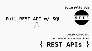 9: RESTAPI completa con SQL - Curso de REST APIs