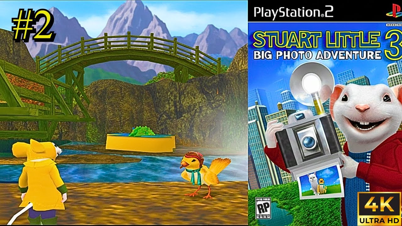 Stuart Little 3: Big Photo Adventure PS2 🐀 Nivel 2: Parque 