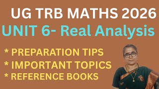 Celebrity UGTRB-MATHS UNIT 6-REAL ANALYSIS -REFERENCE BOOKS -IMPORTANT TOPICS-PREPARATION TIPS-ONLINE CLASS Net Worth