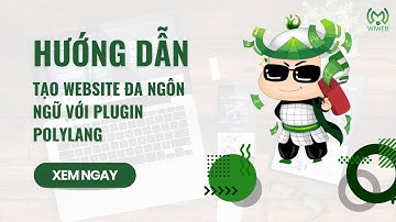 Hướng dẫn tạo Website đa ngôn ngữ với Plugin Polylang