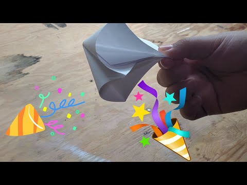 How To Make a Paper Popper Noise Maker