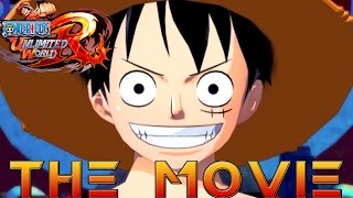 One Piece: Unlimited World Red THE MOVIE (2014) All Cutscenes [HD]