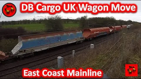 DB Cargo UK HKA Wagon Move (East Coast Mainline)