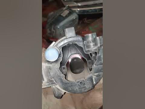 противотуманки Ниссан Альмера g15 - YouTube