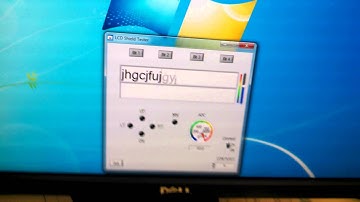 NI LabWindows/CVI interface to Arduino UNO with LCD Shield