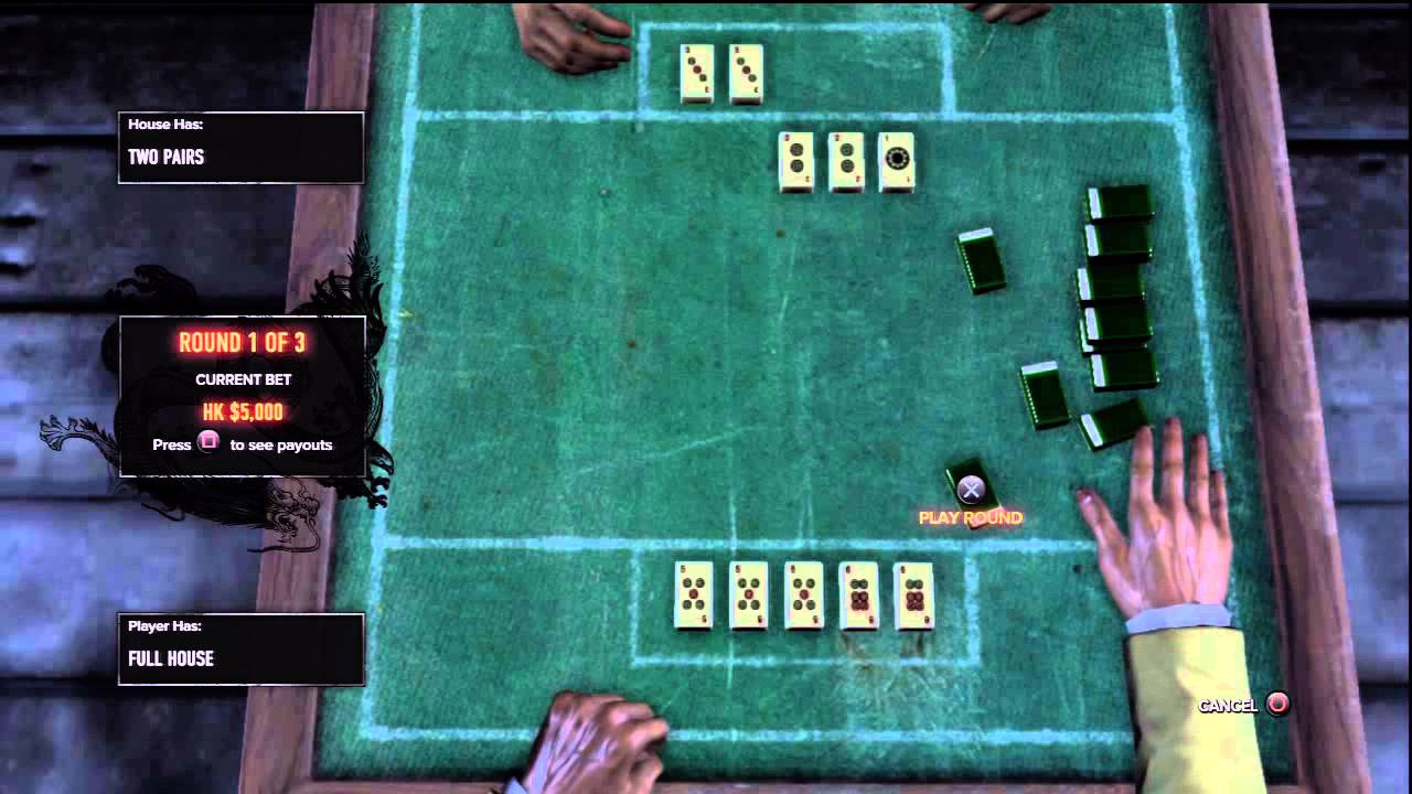 sleeping dogs ps3 mahjong poker bug