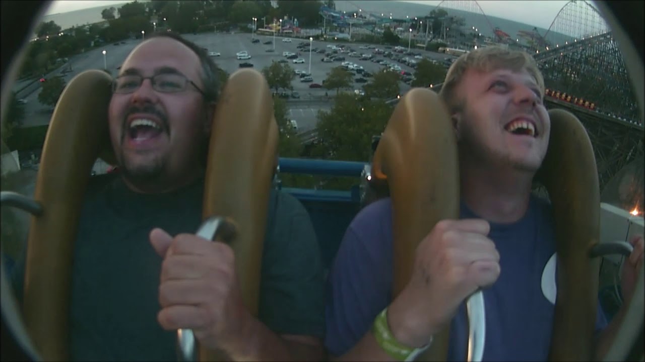 The Slingshot at Cedar Point (Reverse POV)- Ride #2