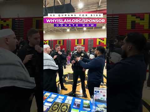 Dawah to American Police | Support WhyIslam to reach your neighbors!