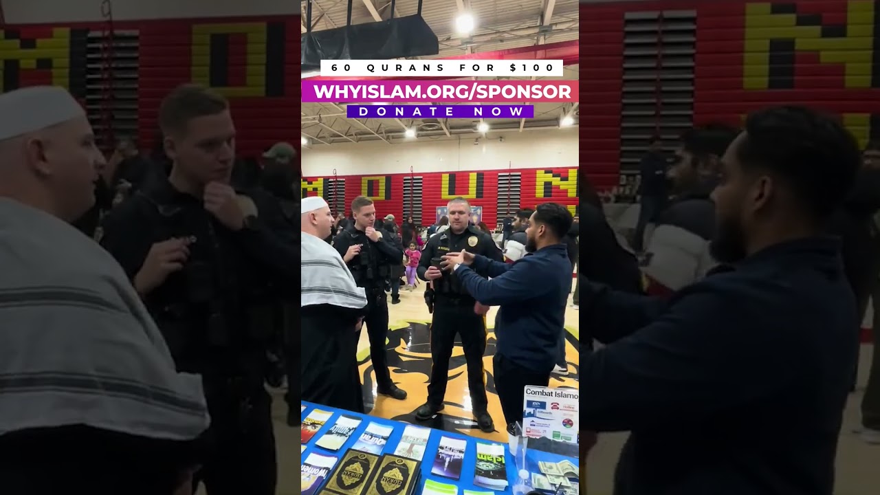 Dawah to American Police | Support WhyIslam to reach your neighbors!