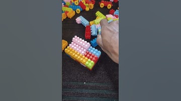 "Colorful Building Blocks Sofa | Satisfying DIY Toy Furniture"#kidsvideo #buildingblocks #toys