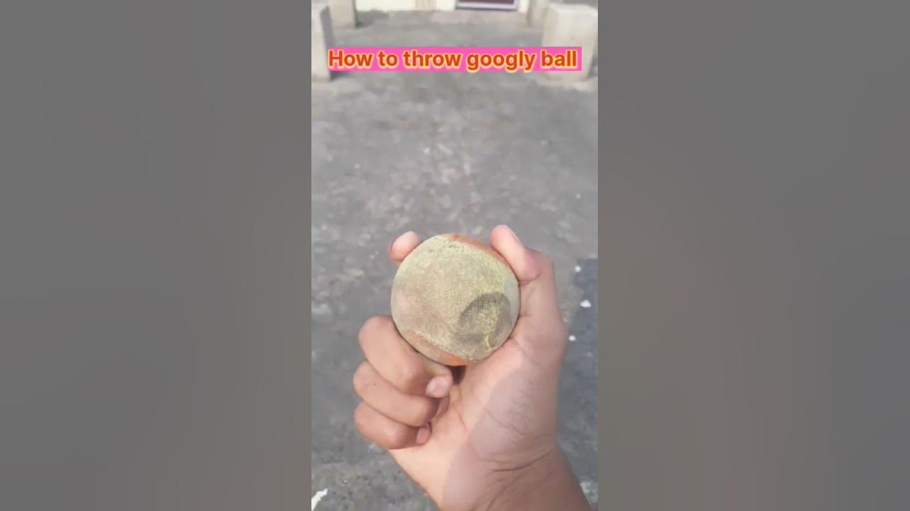 How to throw googly ball cricketbowling cricket cricketball 