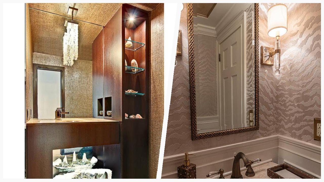 Maximize Space in Your Chic Beige Powder Room | Designer CheatSheet
