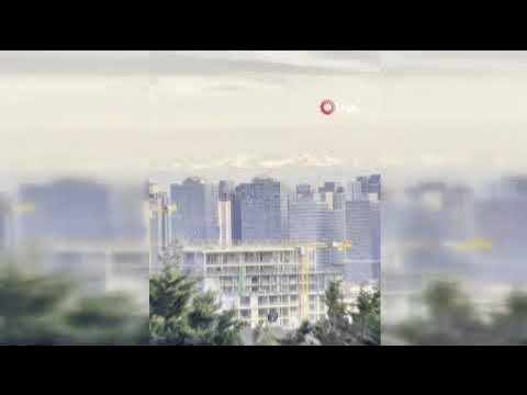 İstanbul Acıbadem'den Uludağ manzarası