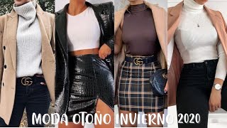 OUTFITS DE MODA OTOÑO-INVIERNO 2020 / tu moda ideal