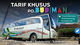 Riding the BUDIMAN Bus with a Special Fare | Banjar - Sukabumi, Getting Off at Padalarang