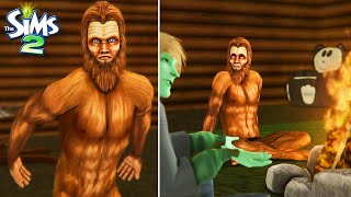 Okay but why does Bigfoot canonically exist in The Sims 2?