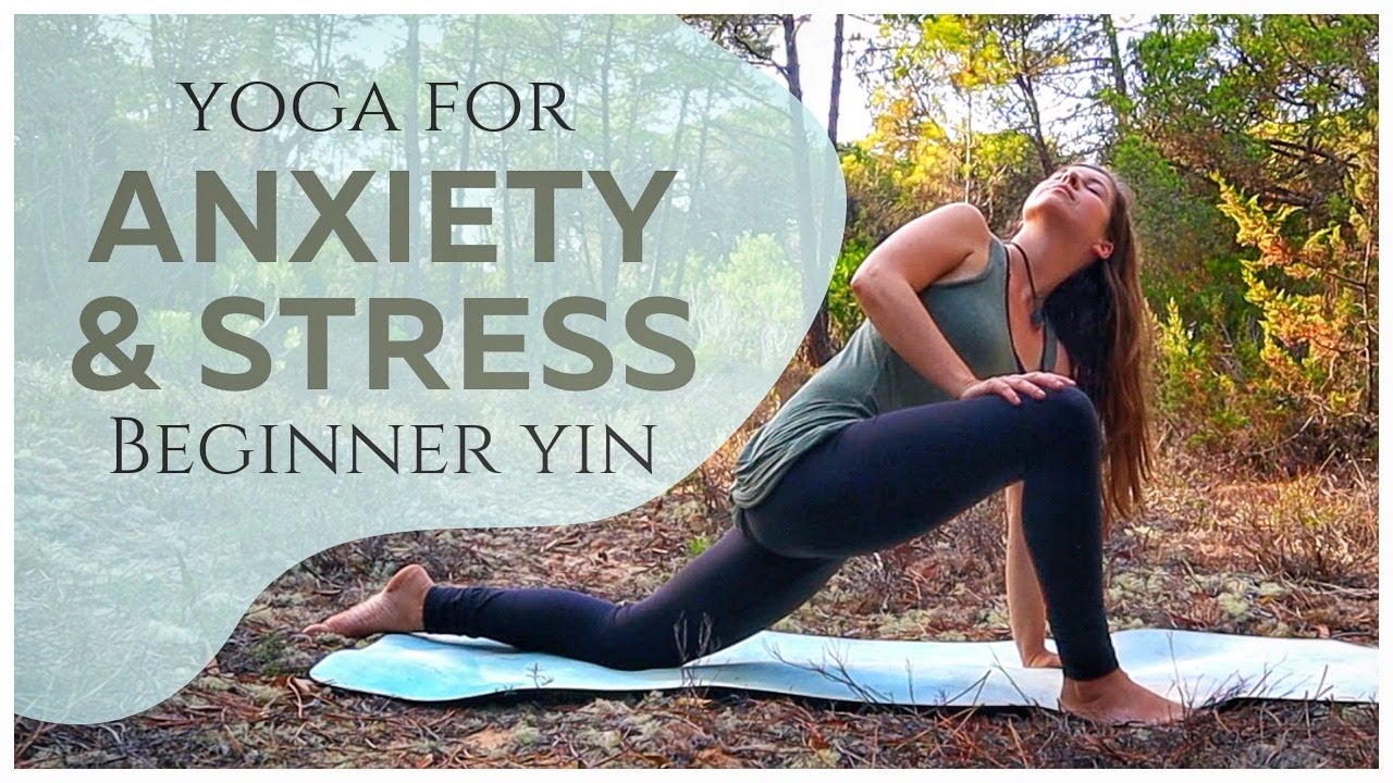 Yin Yoga Class to Release Stress & Anxiety Relaxing Yin Yoga Stretch for Beginners 35Min