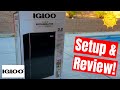 IGLOO 3.2 CUBIC FEET SINGLE-DOOR REFRIGERATOR - IRF32BK - UNBOXING & REVIEW!