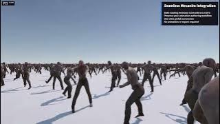 Animecs - 10K Characters | GPU Animation System for Unity DOTS #unity #unity3d #gamedev #animation