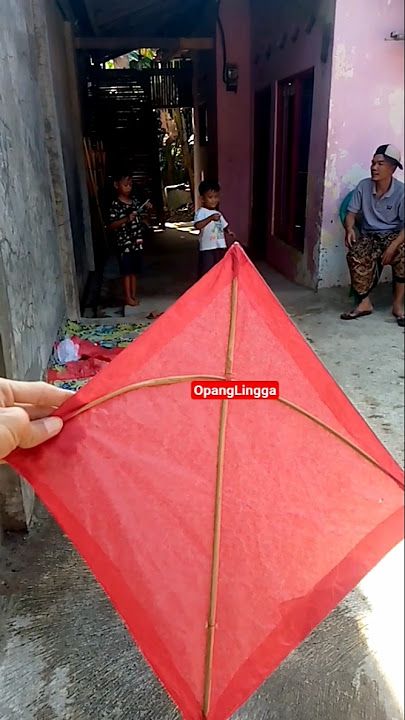 OpangLingga t3s dr!ve Lay4ngan b!kin4n s3ndiri😍😁👏👍 #viralvideo #maenlayangan #layangan #shortvideo