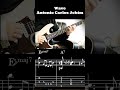 “Wave” – Chill Bossa Nova on Solo Guitar with TAB #Shorts #guitar
