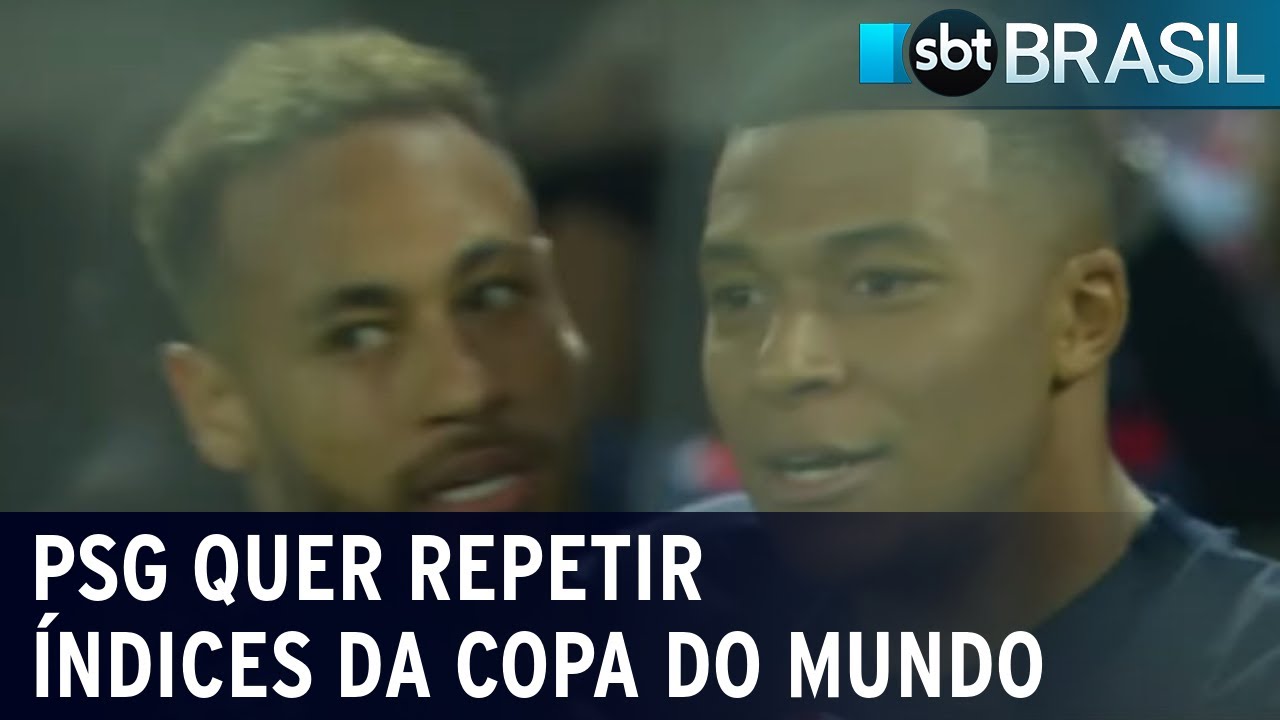 PSG quer repetir índices da Copa do Mundo | SBT Brasil (28/01/23)