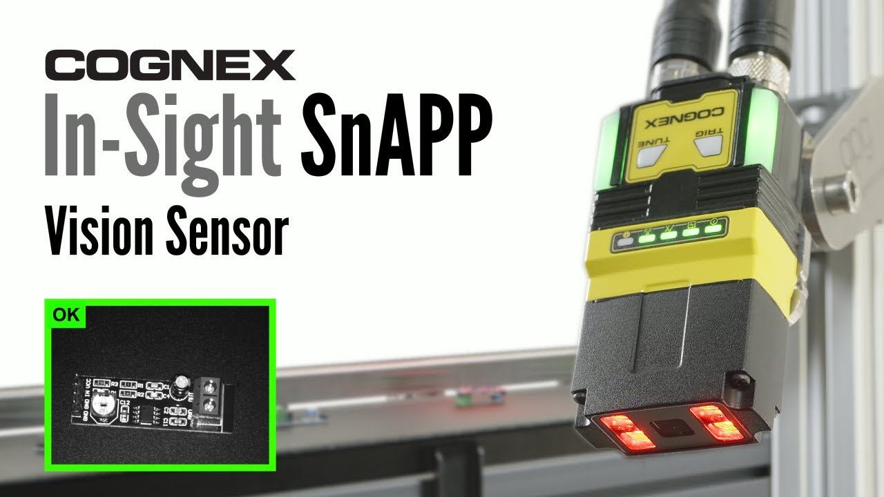 kannnnnページ In-Sight SnAPP Vision Sensor Applications | Cognex